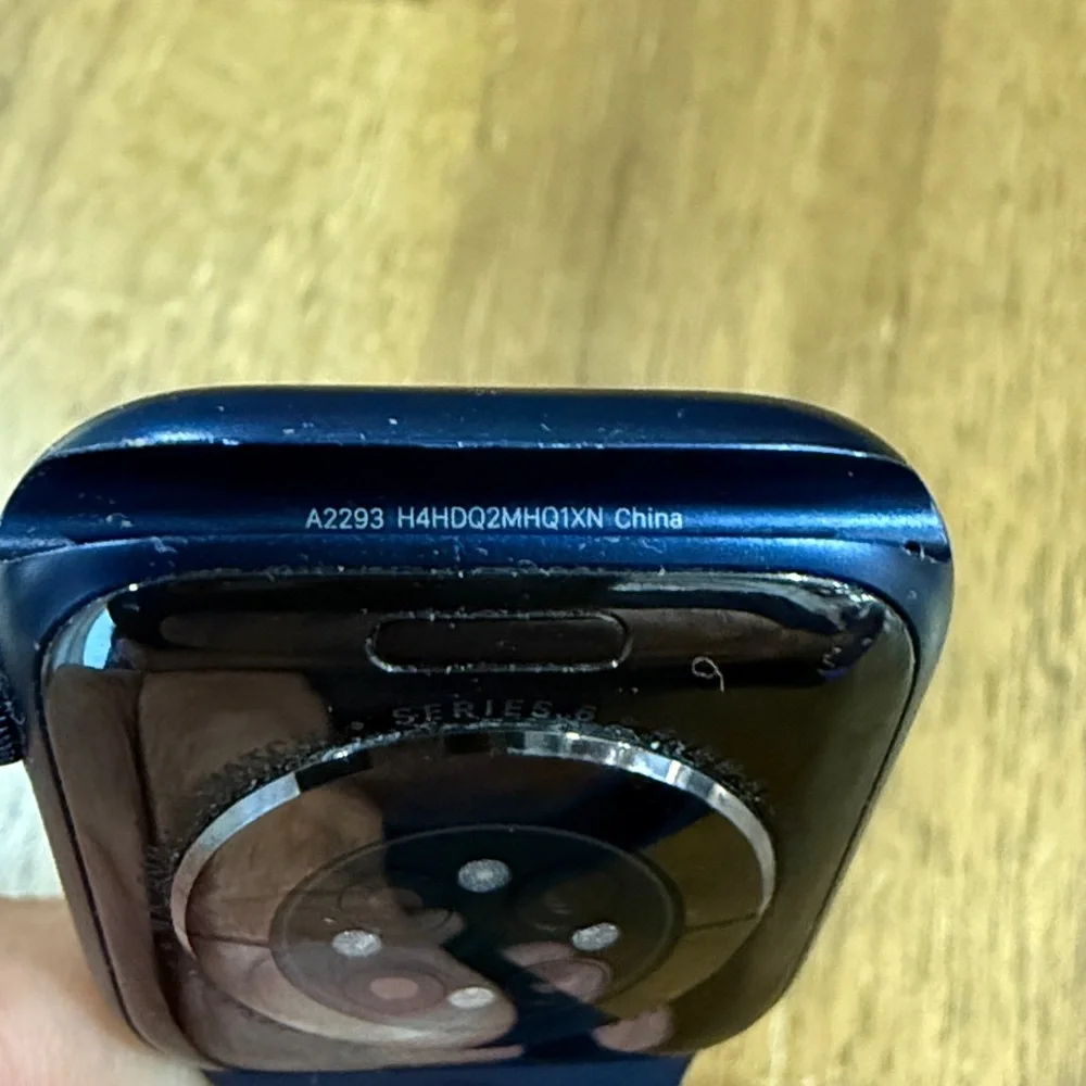 APPLE WATCH SERIES 6 Blue 40mm A2293 LOCKED PARTS ONLY